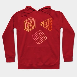 Strange Geometry - Sunshine Pack (Outline) Hoodie